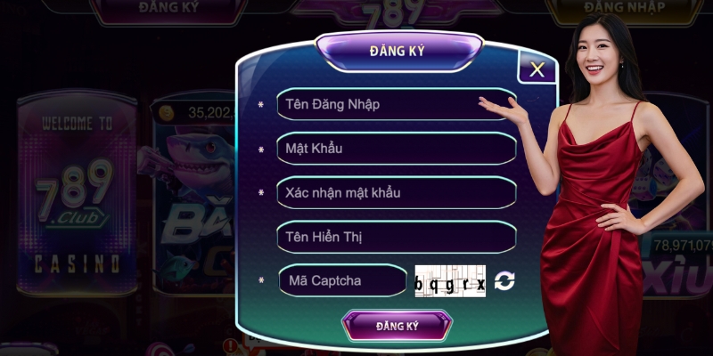 Hướng dẫn đăng ký tài khoản 789Club