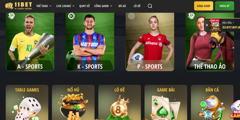 Khám phá về nền tảng cá cược 11Bet