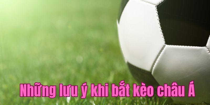 Những lưu ý quan trọng khi bắt kèo châu Á