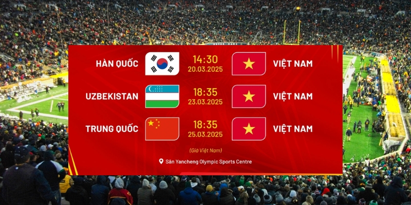 Phân tích lịch thi đấu bóng đá Việt Nam năm 2025