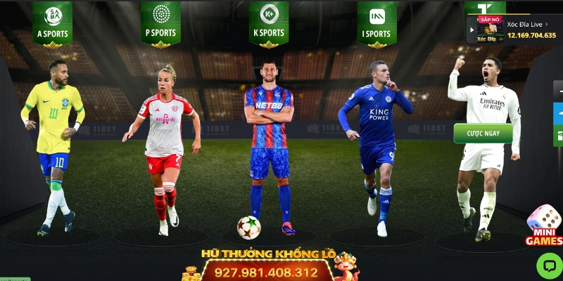 Trải nghiệm sân chơi thể thao tại 11Bet